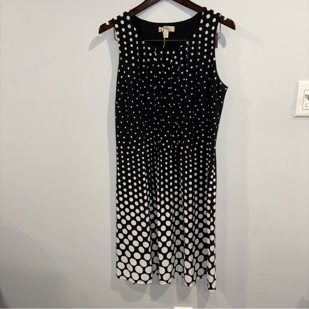 Polka Dot Sleeveless Dress